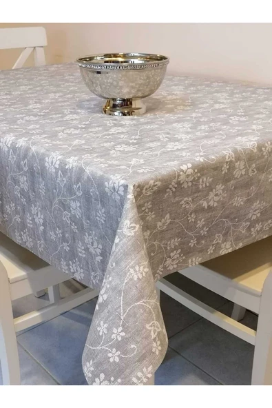 Elyaflı Pvc Muşamba - Desenli Silinebilir Masa Örtüsü ürün görseli 1