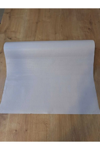 Beyaz Raf Ve Dolop Içi Örtüsü -  Kaymaz Raf Örtüsü 50cm X 500 Cm ürün görseli 1