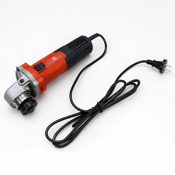 Avuç Taşlama 115 mm Elektrikli 750W Kömürlü M14 Mil Uyumlu 115 mm Disk Çaplı Spiral Makinesi ürün görseli 1
