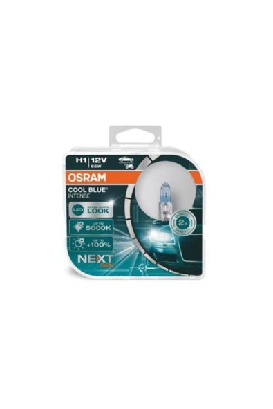 H1 Cool Blue Intense Next Gen 5000k Beyaz Işık Takım 2 Adet ürün görseli 1