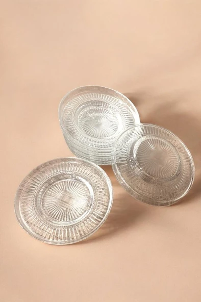 Rossel Premium 6'lı Elena 12cm Çay Tabağı 14669 ürün görseli 1