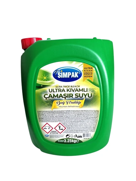 Simpak Ultra Kıvamlı Çamaşır Suyu 3.25 kg ürün görseli 1