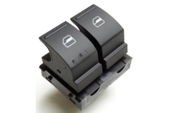 BTAP VOLKSWAGEN CAM DÜĞMESİ İBİZA (09-12) LEON (06-13) AMAROK (10-) CADDY 11- ÖN İKİLİ 1K3959857 ürün görseli 1