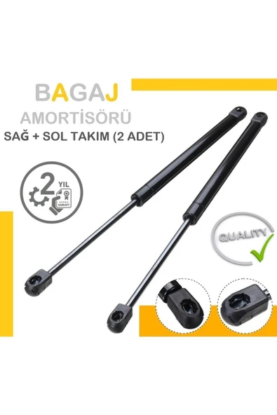 Fiat Linea Sağ + Sol Bagaj Amortisörü Takımı 2007--2016 Uyumlu ürün görseli 1