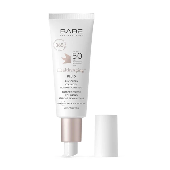 BABE HealthyAging+ Fluid Sunscreen SPF50 40 ml ürün görseli 1