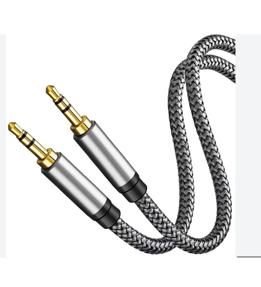 AUX Kablosu (1 metre), X-Hanz 3,5 mm Örgülü Stereo AUX Kablosu ürün görseli 1