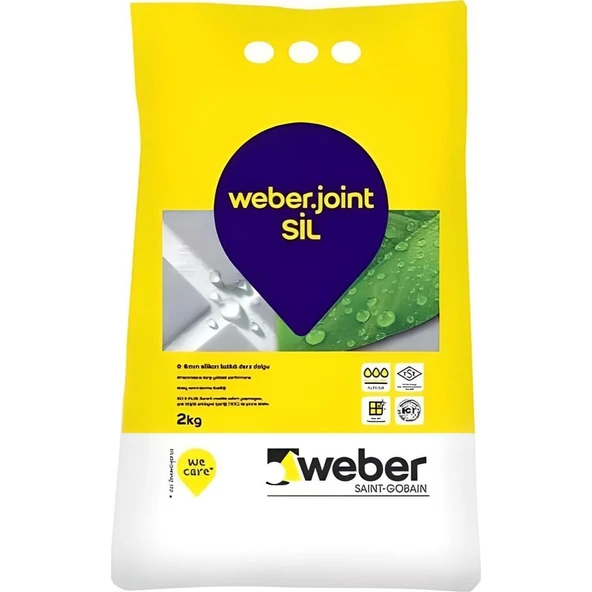 Weber Jointsil Derz Dolgusu 2 kg Açık Gri 437 ürün görseli 1