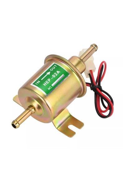 Üniversal Yakit Pompasi Hep-02a-12v Volt 2.5-4 Psi Benzin - Mazot ürün görseli 1