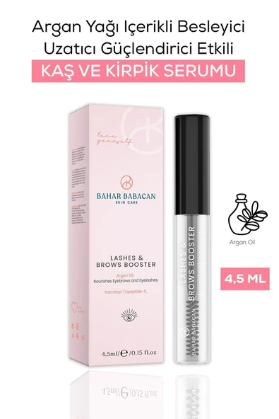 Bahar Babacan Argan Yağı Içerikli Besleyici Uzatıcı Güçlendirici Etkili Kaş Ve Kirpik Serumu 5ml ürün görseli 1