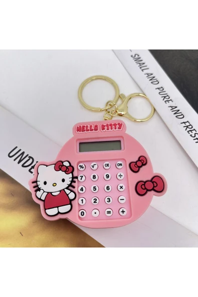 Janva Anahtarlık Çanta süsü hem de hesap makinesi kuromi cinnamoroll my melodie pochacco hello kitty ürün görseli 1