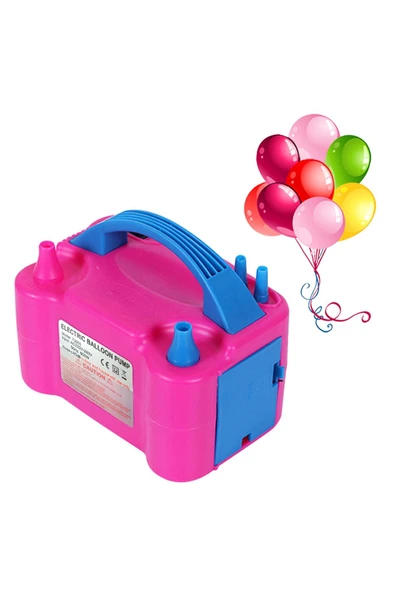 Janva Balon Şişirme Makinesi Aleti Elektirikli Pompa Fişli Balon Şişirme Hızlı Balon Şişirme Makinesi ürün görseli 1