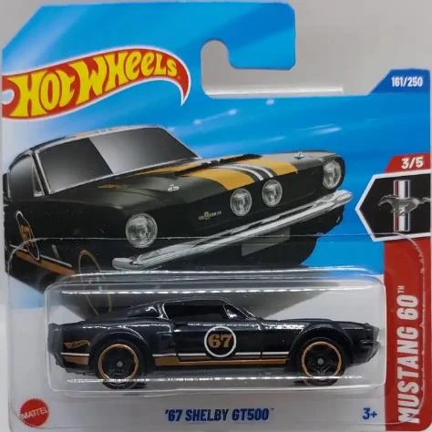 Hot Wheels Tekli Arabalar '67 Shelby GT500 JBB94 (Mustang 60) ürün görseli 1