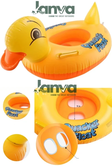 Janva BABY & ÇOCUK DENİZ SİMİDİ-CAN SİMİDİ-BEBEK BOTU-0-5 YAŞ-ŞİŞME BOT ürün görseli 1