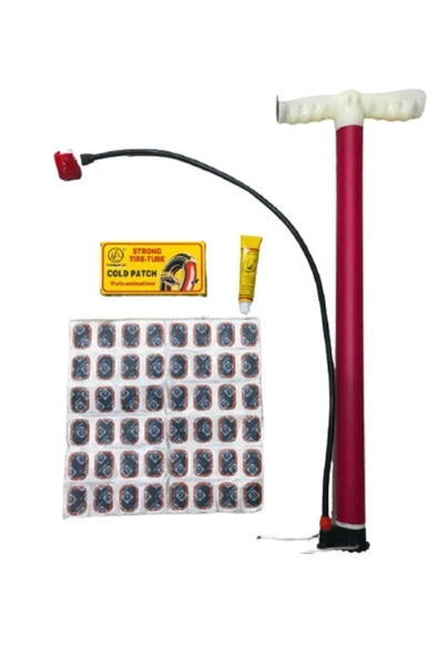 desenavm Get Lock Bisiklet Tamir Kiti Büyük Pompa Yama Seti - Egc-295 ürün görseli 1