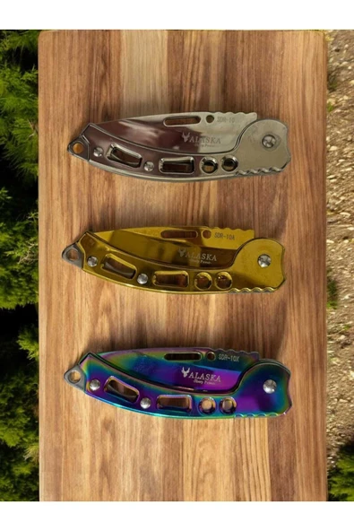 teknotrust ALASKA 16 CM KAMP CAKISI 3 LÜ  MİNİ SET - Resim 3