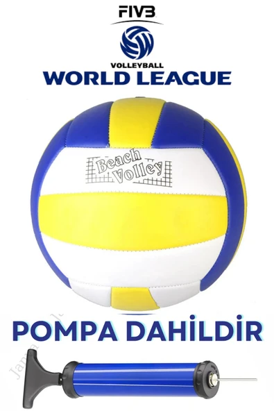 xsir Dikişli Soft Voleybol Topu Yumuşak Deri Antereman Ve Salon Uyumlu Pompa Hediyelidir. ürün görseli 1