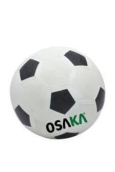 Osaka 4 Numara Kauçuk Futbol Topu - Siyah Beyaz ürün görseli 1