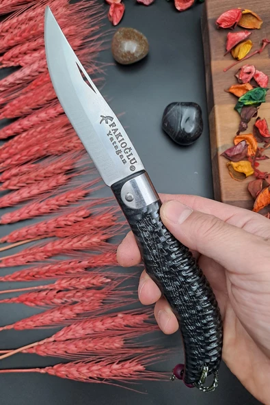 Janva Outdoor Piknik Çakısı Kamp Bıçağı Çakısı Bıçak El Yapımı ürün görseli 1