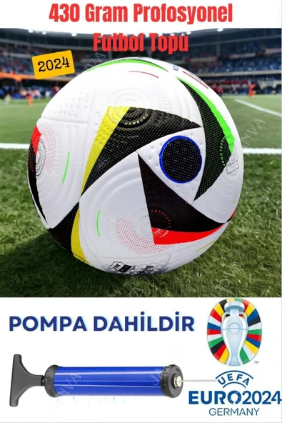 Janva Dünya Kupas 1.kalite Profosyonel Futbol Topu Halı Saha Çim Saha Sporcu Top (420 GRAM) 5 Numara Pompa ürün görseli 1