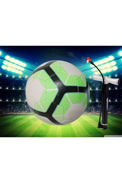 Janva Champions League Tasarımı Lazer Kesim Yapıştırma 400 gram Futbol Topu 5 Numara Maç Ve Antreman Topu ürün görseli 1