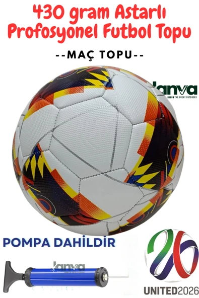 Janva 2026 Euro Futbol Topu Profosyonel Maç Topu ürün görseli 1