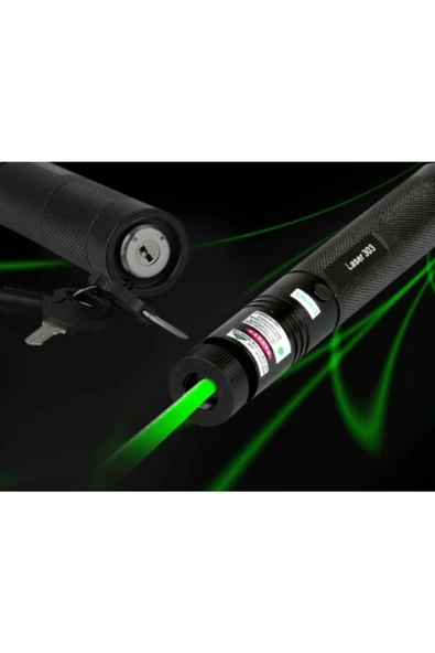 rennway Yeşil Şarjlı Lazer Pointer 5000mw (yakıcı) ürün görseli 1