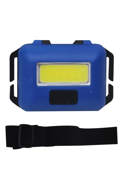 Janva Süper Parlak Mini Kafa Lambası 3 Watt Cob Led - Pilli Aydınlatma Kafa Feneri ürün görseli 1