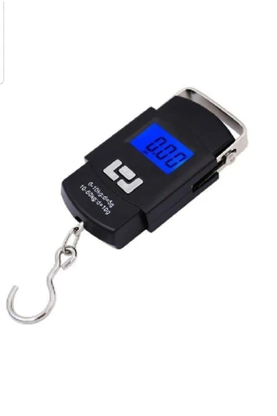 Janva Portable Scale 50kg Kapasiteli El Tartısı Dijital Lcd Ekranlı Kantar Terazi ürün görseli 1