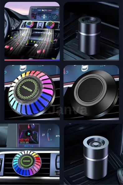 Janva Oyuncu Atmosfer Işığı Ritim Işık Sese Duyarlı Müzik Atmosferi Led Işık Rgb Renkli ürün görseli 1