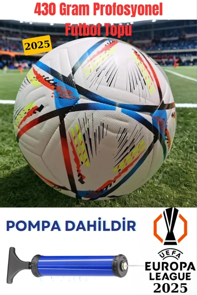 Janva Ueafa 2025 Şampiyonlar Ligi Lazer Kesim 5 Numara Futbol Topu Kaliteli Maç Ve Antreman Topu 420 gram ürün görseli 1