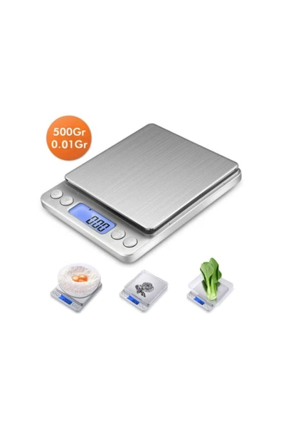 Janva Dijital Hassas Mutfak Tartısı - Mutfak Terazisı 500gr/0.01gr ürün görseli 1