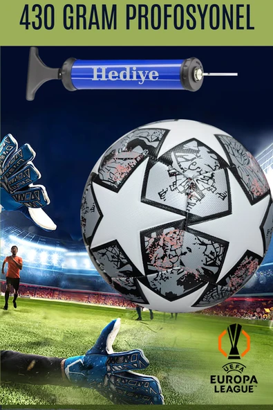 Janva UEFA Şampiyonlar Ligi Futbol Topu 430 Gram Kaliteli Maç ve Antreman Pompa Hediyeli ürün görseli 1