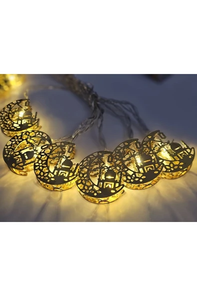 xsir Ramazan Kandili 2 Pilli Led 2 Metre Süsleme Dekor Işık ürün görseli 1