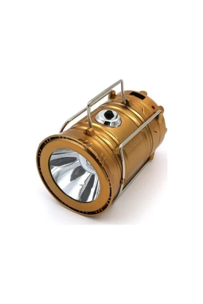 M&H Pomelon Sh-5800t Güneş Enerjili Şarj Edilebilir Usb Girişli Kamp Feneri ürün görseli 1