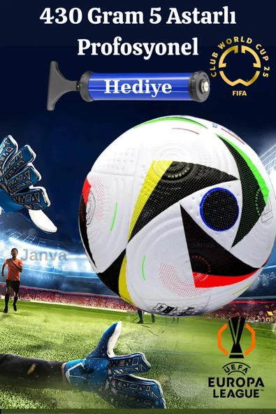Janva 2026 Euro Futbol Topu Profosyonel Maç Topu ürün görseli 1