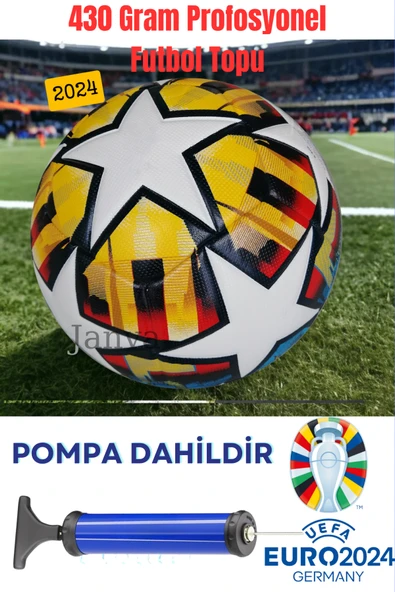 Janva Uefa Şampiyonlar Ligi Özel Tasarım Futbol Topu 420 gram Lazer Kesim Maç Ve Antreman ürün görseli 1