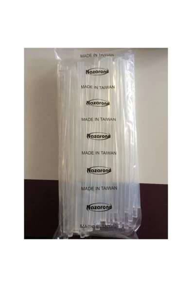 Nazar Mum Silikon 7.4x30cm Ince Sıcak Mum Silikon Çubuk Uç 1 Kg ürün görseli 1