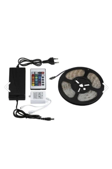 Janva Şerit Led Rgb 44 Tuşlu Kumandalı 20 Renk (3)çip 5050 Smd Iç Mekan ürün görseli 1