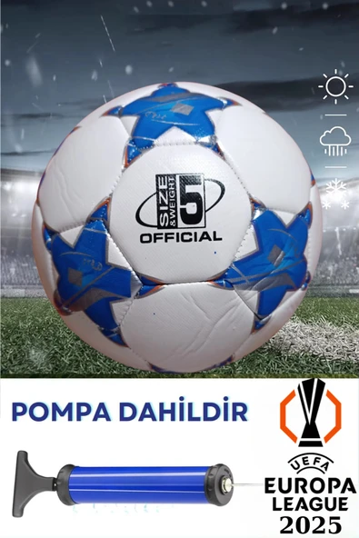 Janva UEFA Şampiyonlar Ligi Futbol Topu 430 Gram Kaliteli Maç ve Antreman Pompa Hediyeli ürün görseli 1