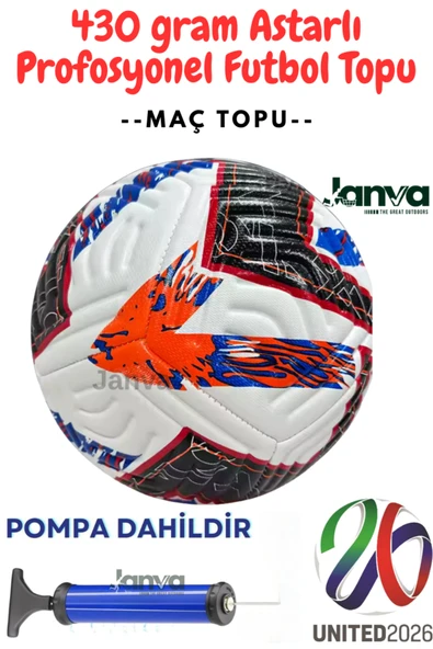 Janva 2026 Euro Futbol Topu Profosyonel Maç Topu ürün görseli 1