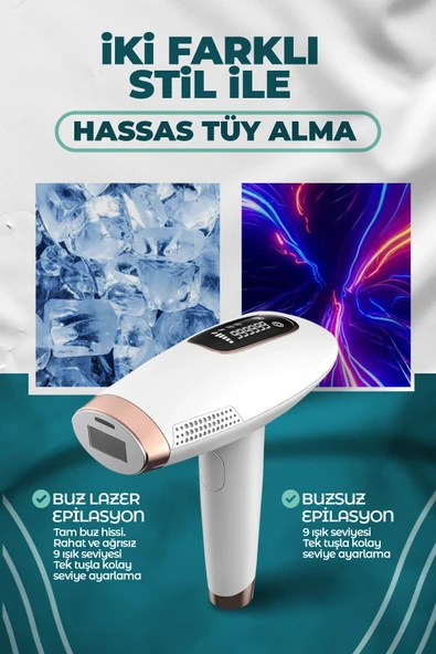 xsir Ipl Buz Lazer Epilasyon 999.999 Atım Otomatik/manuel Dokunmatik Ekran Ağrısız Vücut Yüz Cihazı ürün görseli 1