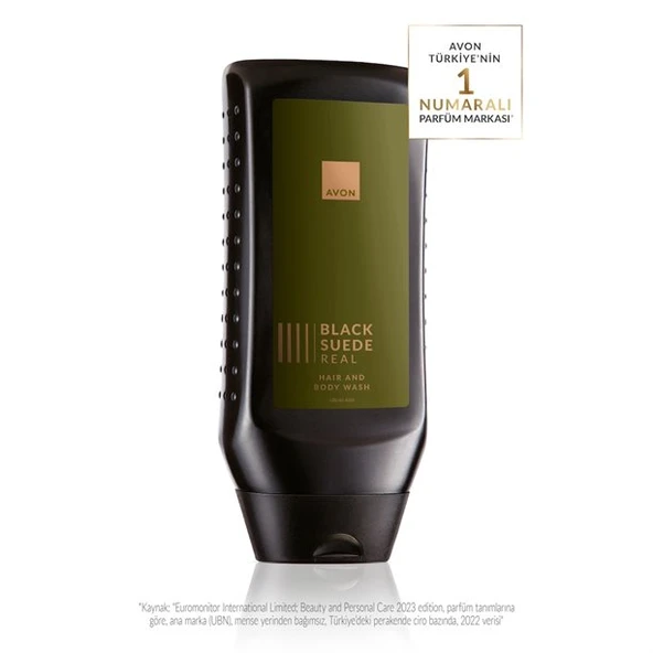 Black Suede Real Saç ve Vücut Şampuanı 250ml ürün görseli 1