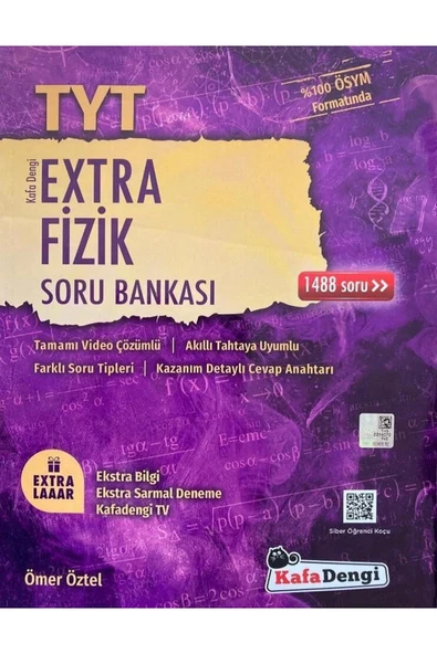 Kafadengi 2025 Tyt Fizik Extra Soru Bankası ürün görseli 1