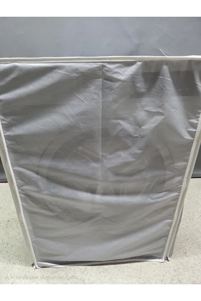 KUMAŞ DOKULU PVC KAPLI SU GEÇİRMEZ ÇAMAŞIR MAKINESI KURUTMA MAKINESI ÖRTÜSÜ ürün görseli 1