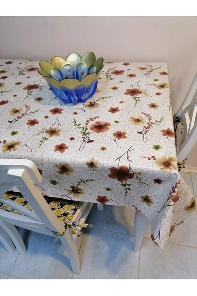 Elyaflı Pvc Muşamba - Fantastik Desenli Silinebilir Masa Örtüsü ürün görseli 1