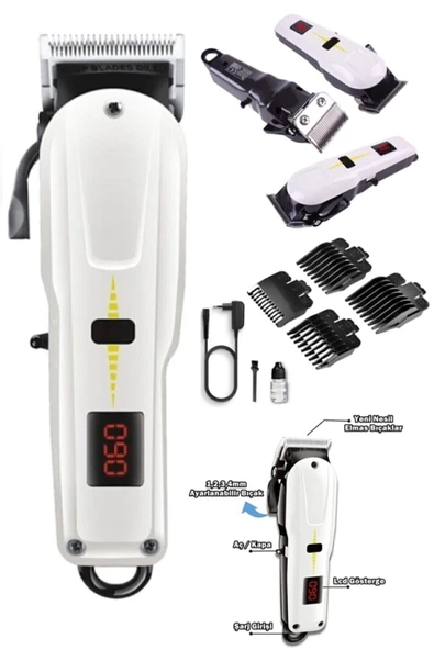 Insua Hk-700 Profesyonel Şarjlı Tıraş Makinesi ürün görseli 1