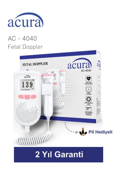 Fetal Doppler Nabız Dinleme Cihazı ürün görseli 1