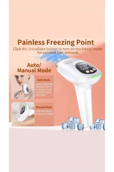 EnsTech Ipl Buz Lazer Epilasyon 999.999 Atım Otomatik/manuel Dokunmatik Ekran Ağrısız Vücut Cihazı ürün görseli 1