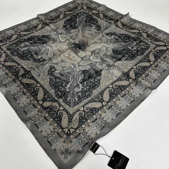 Lop'res Soft Pamuklu Eşarp  LDN7010 ürün görseli 1