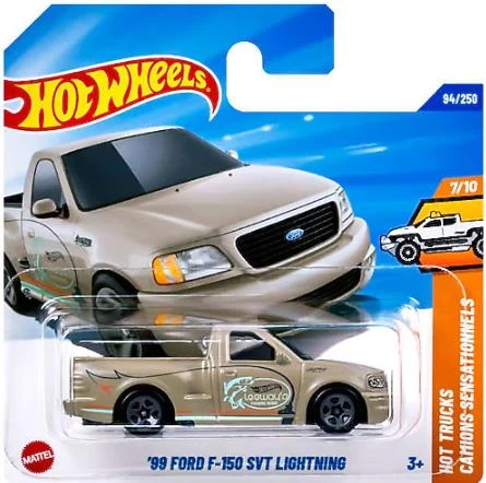 Hot Wheels Tekli Arabalar '99 Ford F-150 SVT Lightning JBB53 (Hot Trucks) ürün görseli 1